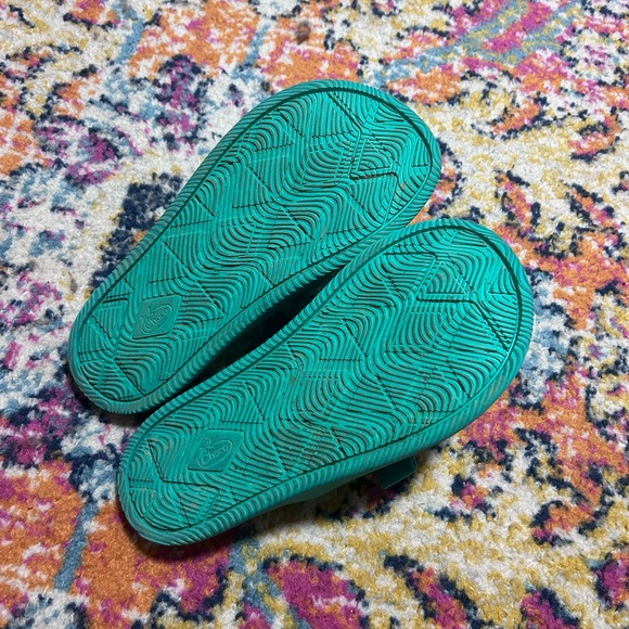 Chaco Chillos Slide Teal Women's Slides Sandals Z Strap Adjustable Blue Green 6 - Picture 6 of 7